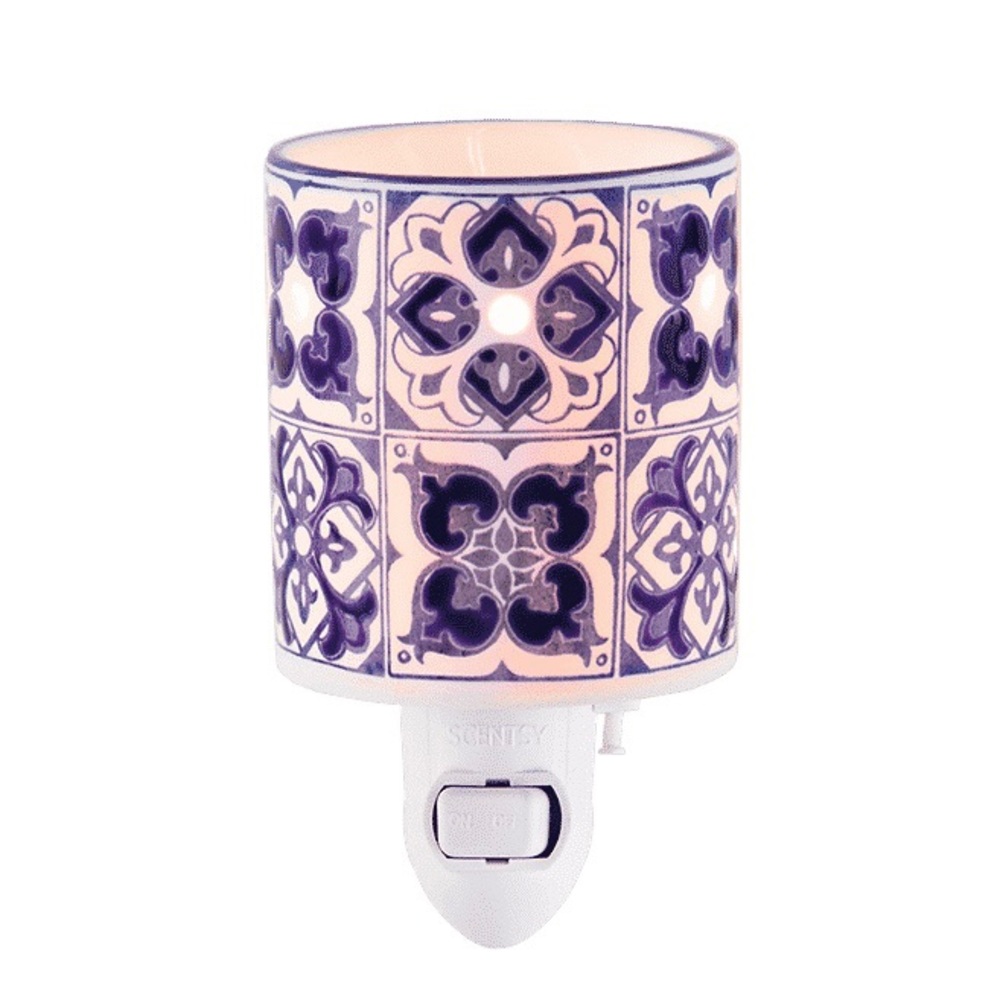 NWB | Scentsy Indigo Tile Mini Warmer